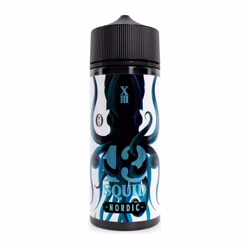 Nordic Shortfill E-Liquid by 13 Squid 100ml