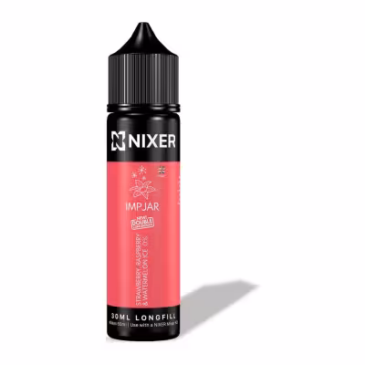 Strawberry Raspberry Watermelon Longfill E-Liquid Concentrate by Nixer x Impjar