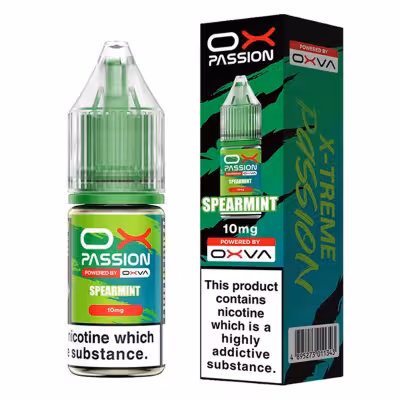 Spearmint Nic Salt E-Liquid by OX Passion