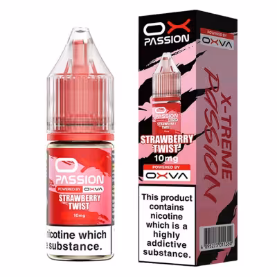 Strawberry Twist Nic Salt E-Liquid by OX Passion