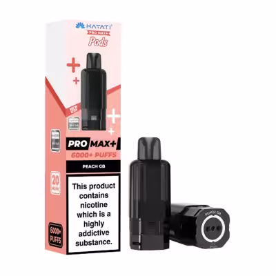 Peach GB Prefilled Pod by Hayati Pro Max Plus 6K