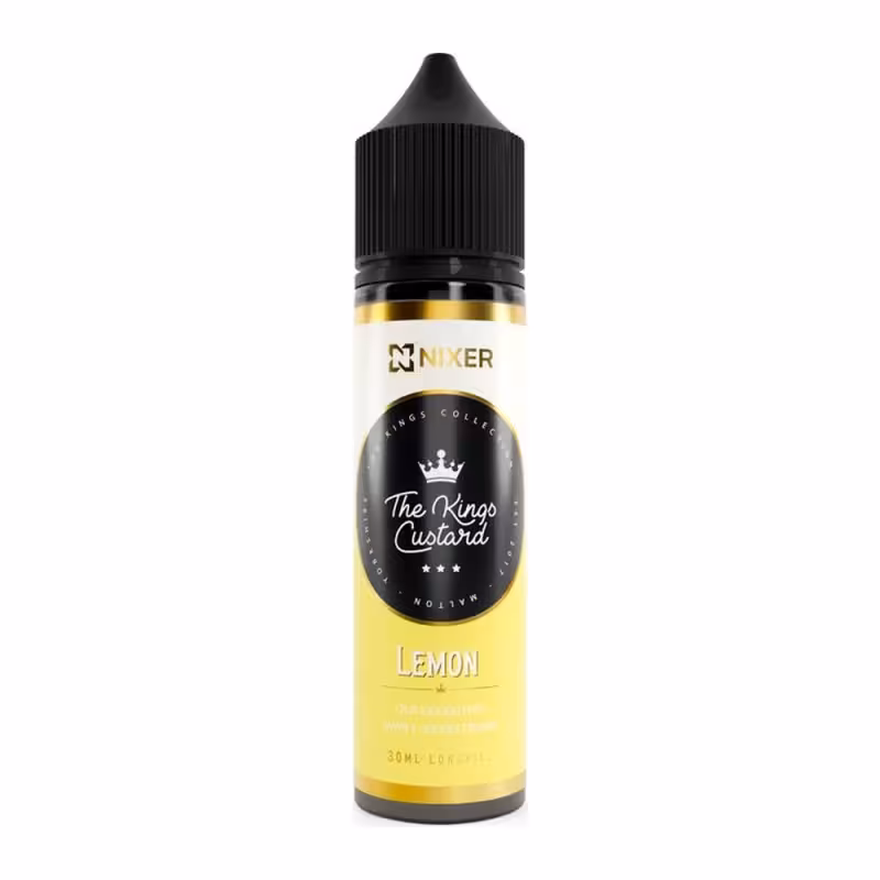 Lemon Longfill E-Liquid Concentrate by Nixer X The Kings Custard