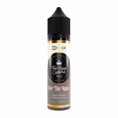Off The Rails Longfill E-Liquid Concentrate by Nixer X The Kings Custard