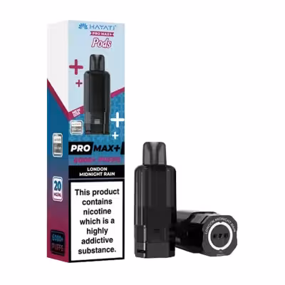 London Midnight Rain Prefilled Pod by Hayati Pro Max Plus 6K