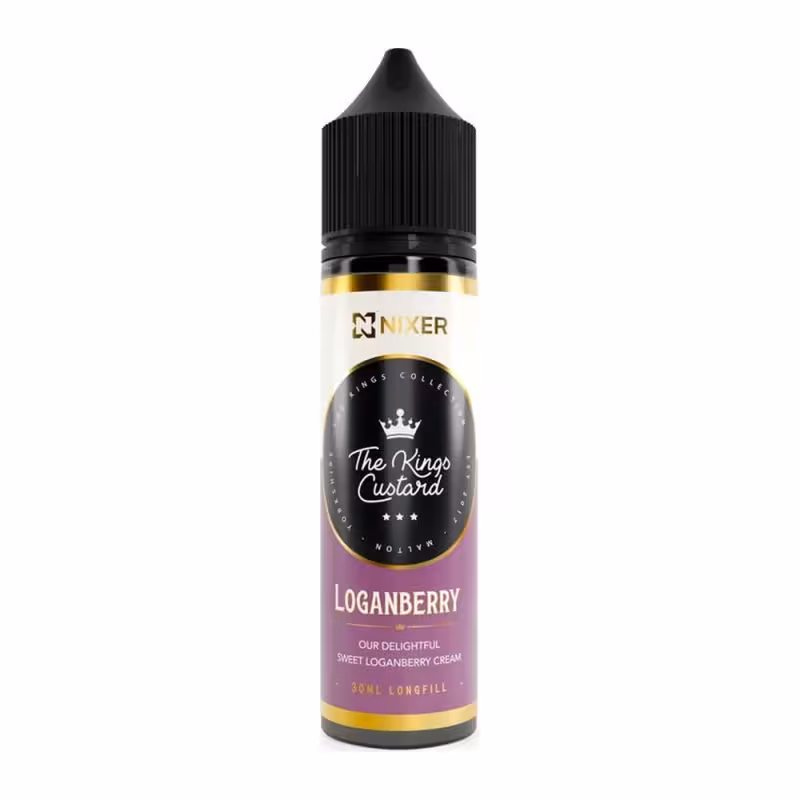 Loganberry Longfill E-Liquid Concentrate by Nixer X The Kings Custard