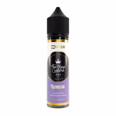 Rainbow Custard Longfill E-Liquid Concentrate by Nixer X The Kings Custard