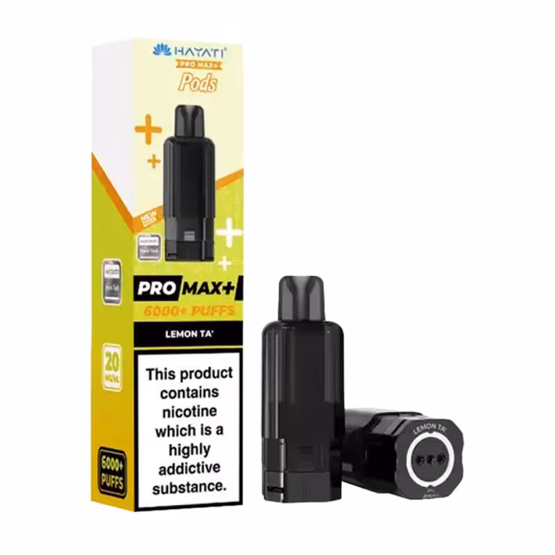Lemon Ta' Prefilled Pod by Hayati Pro Max Plus 6K