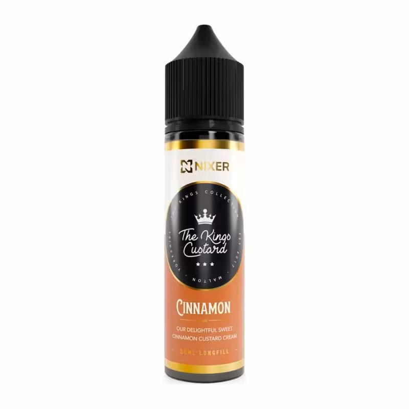 Cinnamon Longfill E-Liquid Concentrate by Nixer X The Kings Custard