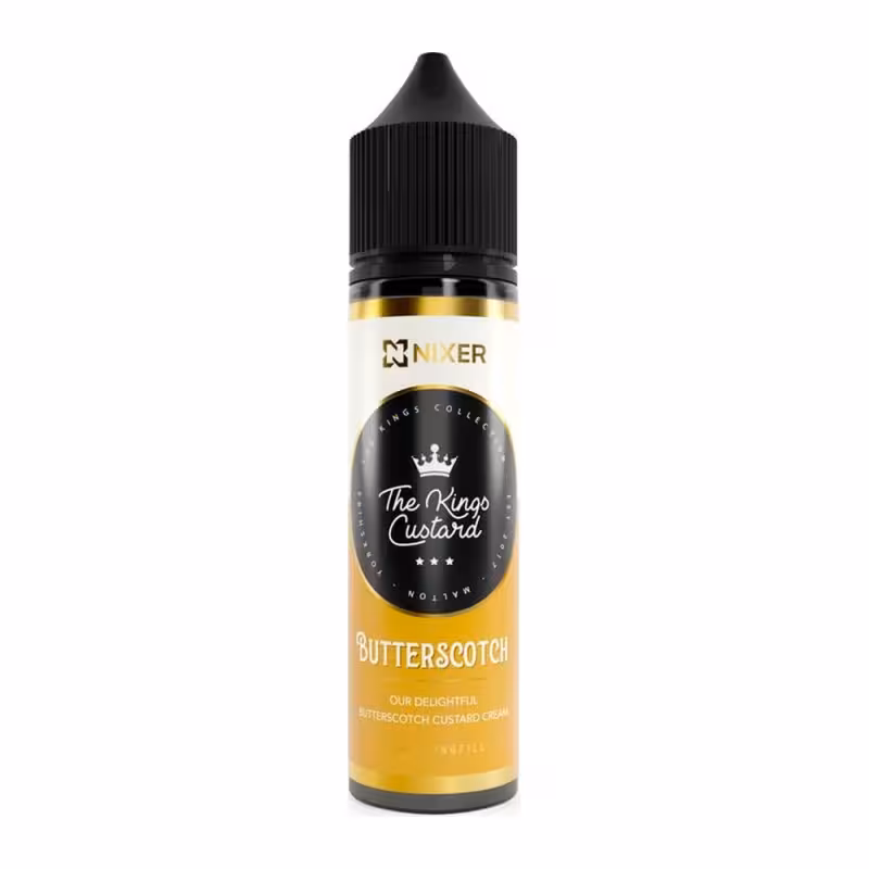 Butterscotch Longfill E-Liquid Concentrate by Nixer X The Kings Custard