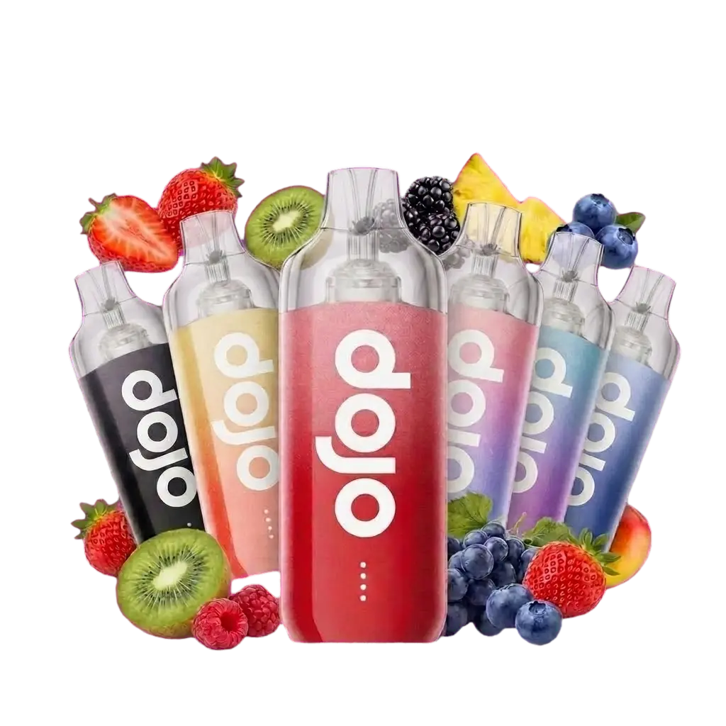 Vaporesso Dojo Blast 10K prefilled pod kit in six flavours with fresh fruit