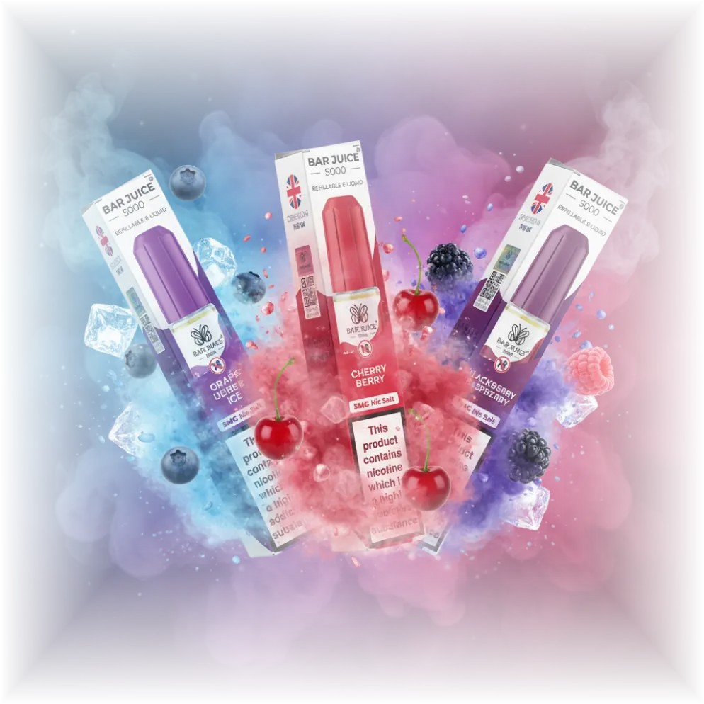 Bar Juice 5000 nic salt e-liquid — mix and match 4 for £10