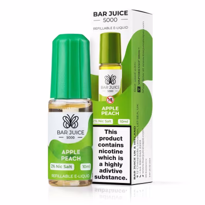 Apple Peach Nic Salt E-Liquid by Bar Juice 5000