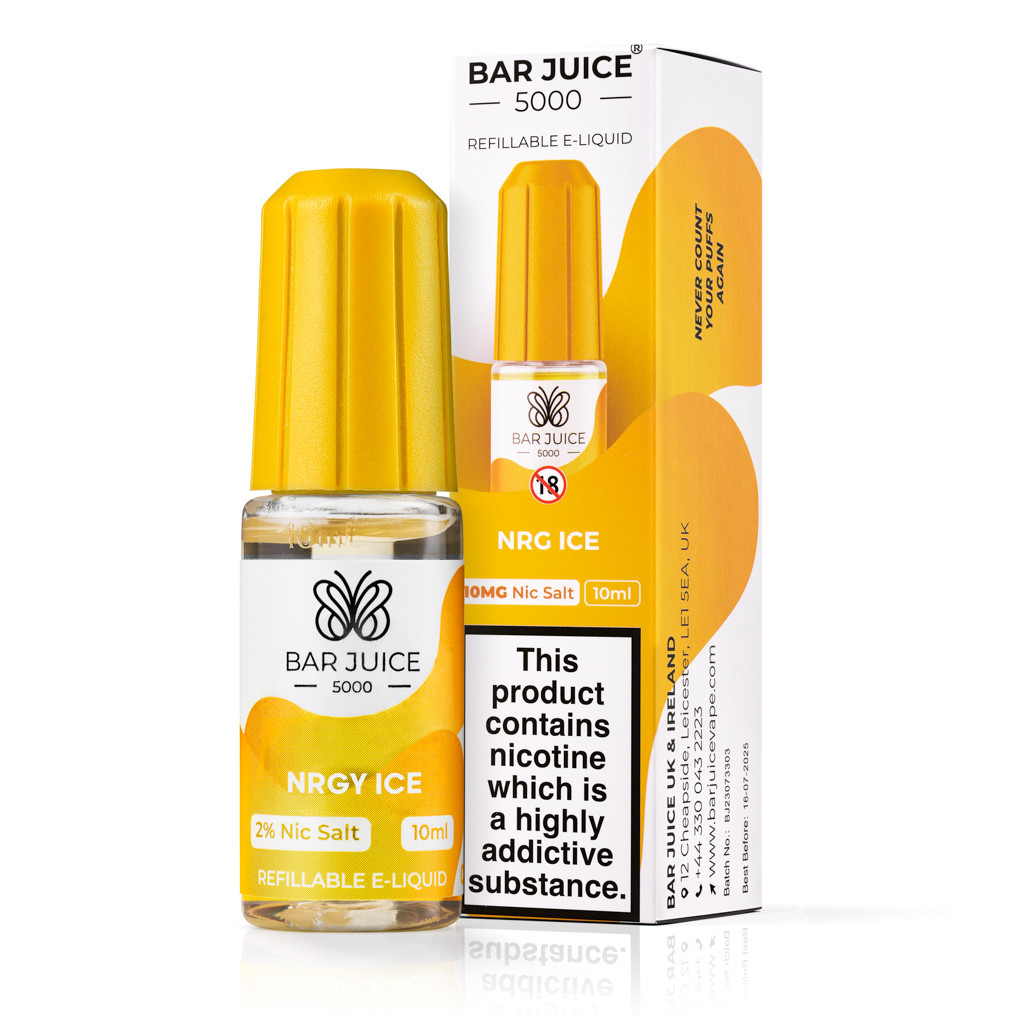 nrg ice vape juice Ohm Brew Bar Series NRG Ice 100ml Shortfill E-Liquid