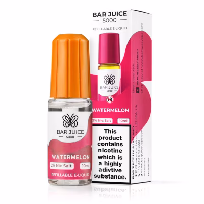 Watermelon Nic Salt E-Liquid by Bar Juice 5000