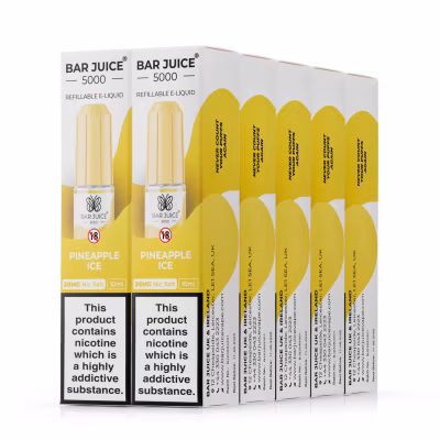 Pineapple Ice Nic Salt E-Liquid by Bar Juice 5000 - 10 Pack