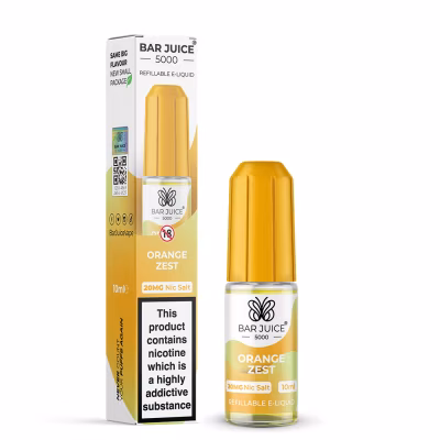 Orange Zest Nic Salt E-Liquid by Bar Juice 5000