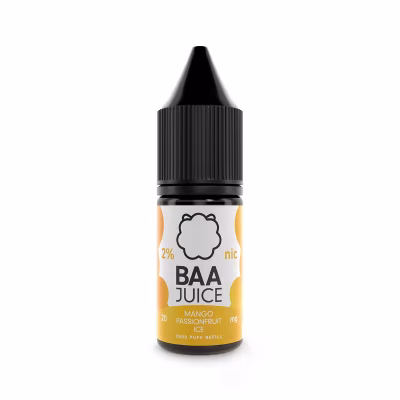 Mango Passionfruit Ice Nic Salt E-Liquid by Baa Juice