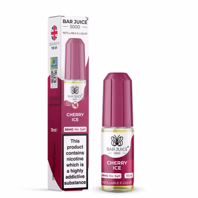 Cherry Ice Nic Salt E-Liquid by Bar Juice 5000