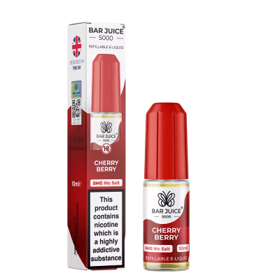 Cherry Berry Nic Salt E-Liquid by Bar Juice 5000