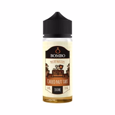 Choco Nut Tart Shortfill E-Liquid by Bombo 100ml