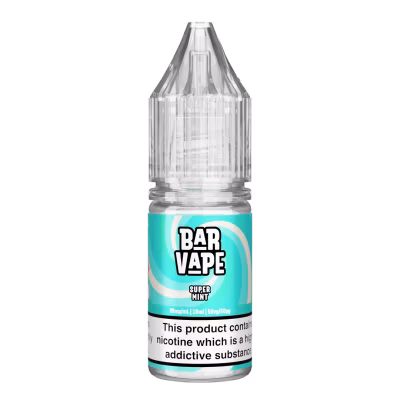 Super Mint Nic Salt E-Liquid by Bar Vape