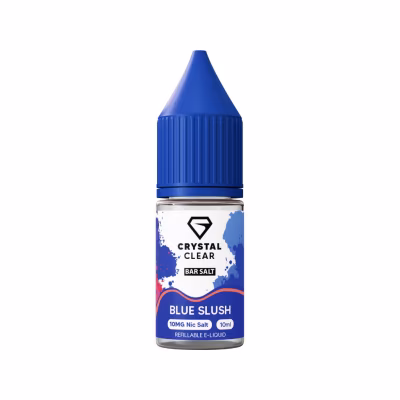 Blue Slush Nic Salt E-Liquid by Crystal Clear
