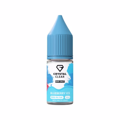 Blueberry Ice Nic Salt E-Liquid by Crystal Clear