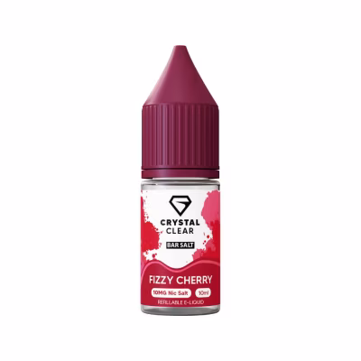 Fizzy Cherry Nic Salt E-Liquid by Crystal Clear