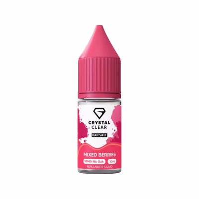 Mixed Berries Nic Salt E-Liquid by Crystal Clear
