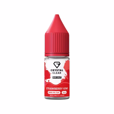 Strawberry Kiwi Nic Salt E-Liquid by Crystal Clear