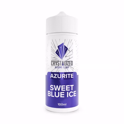 Azurite - Sweet Blue Ice Shortfill E-Liquid by Crystalized 100ml