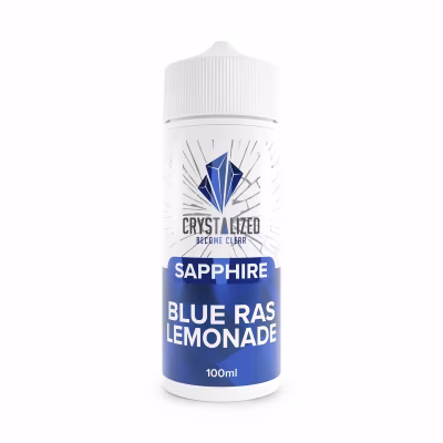 Sapphire - Blue Razz Lemonade Shortfill E-Liquid by Crystalized 100ml