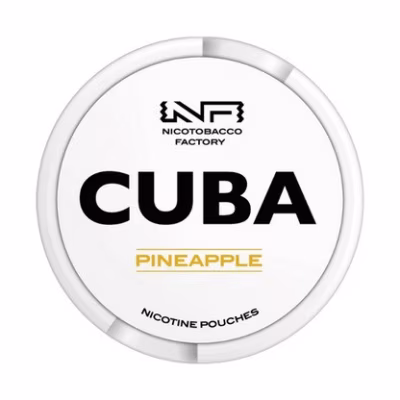 Pineapple Nicotine Pouches by Cuba