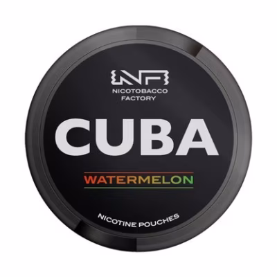 Watermelon Black Nicotine Pouches by Cuba