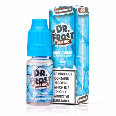 Blue Raspberry Ice Nic Salt E-Liquid by Dr Frost Polar Ice