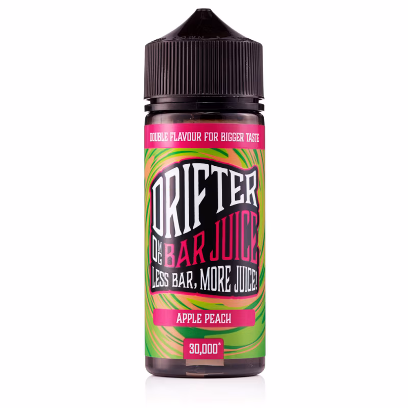 Apple Peach Shortfill E-Liquid by Drifter Bar Juice 100ml