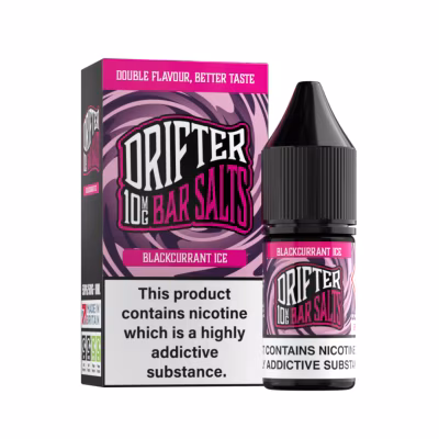 Blackcurrant Ice Nic Salt E-Liquid by Drifter Bar Salts