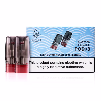 Elf Bar Mate 500 P1 Refillable Pods (3 Pack)