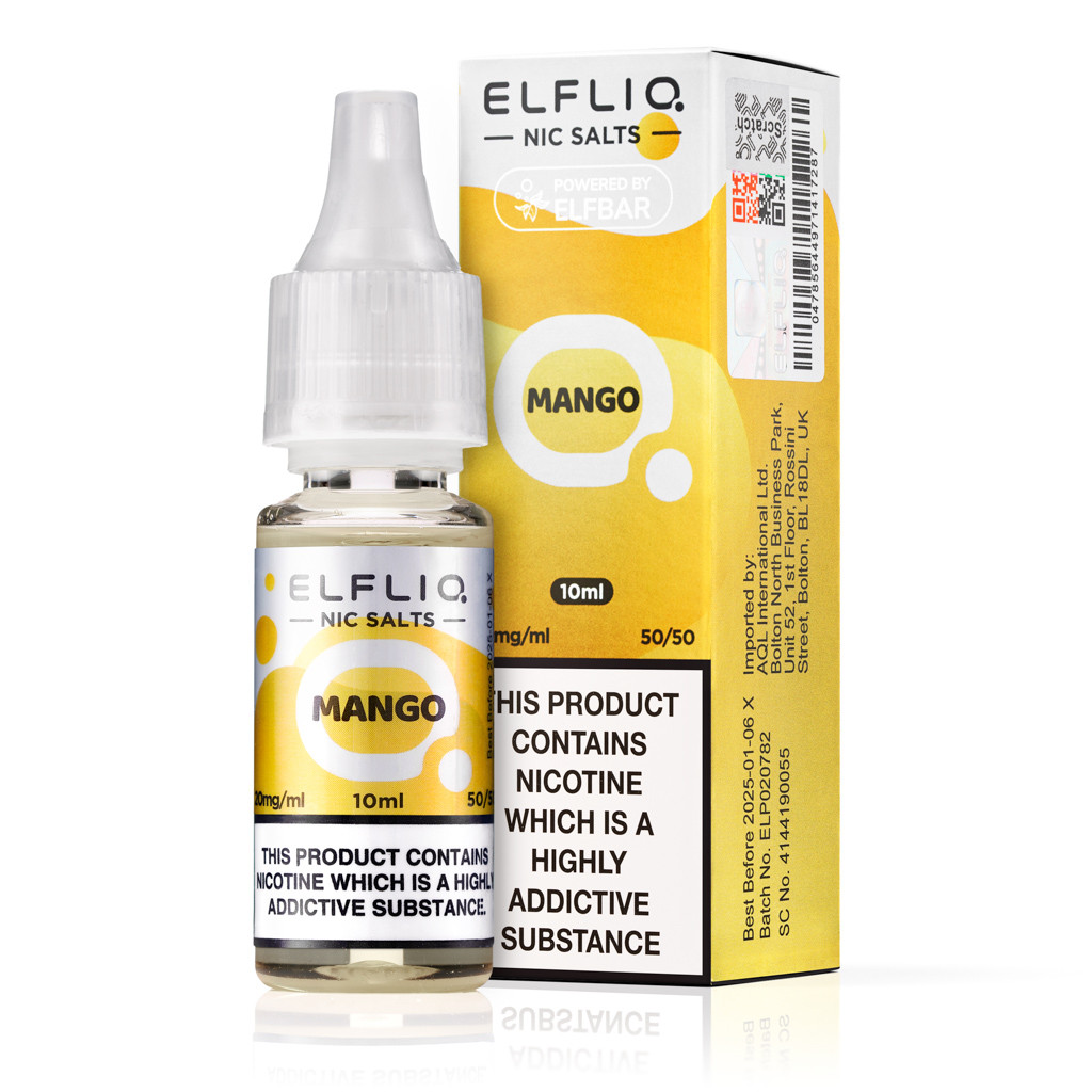 Mango Nic Salt E-Liquid by Elf Bar Elfliq | Buy Online