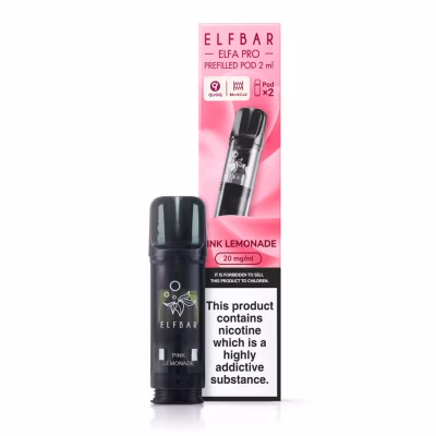 Pink Lemonade Prefilled Pods by Elf Bar Elfa Pro