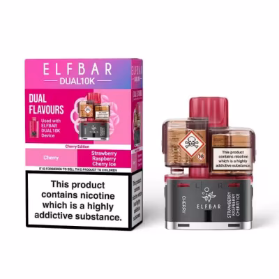 Cherry Edition Prefilled Pod by Elf Bar Dual 10K