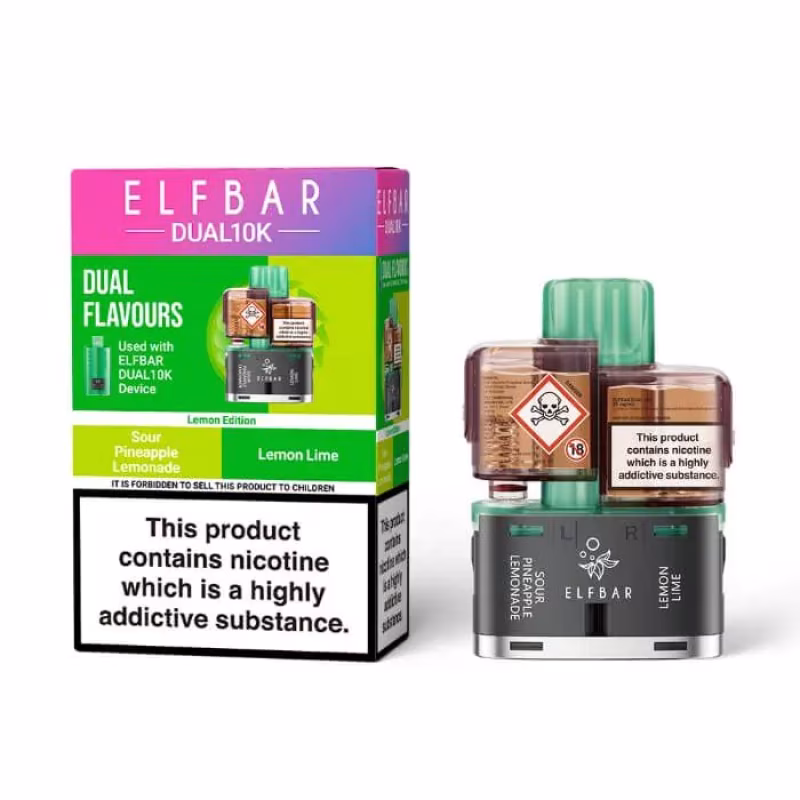 Lemon Edition Prefilled Pod by Elf Bar Dual 10K