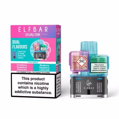 Purple Edition Prefilled Pod by Elf Bar Dual 10K