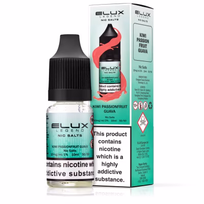 Kiwi Passionfruit Guava Nic Salt E-Liquid by Elux Legend