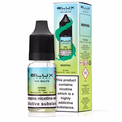 Menthol Nic Salt E-Liquid by Elux Legend