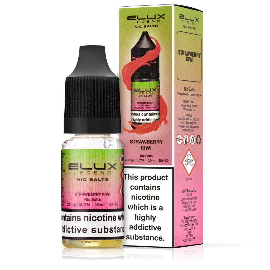 strawberry kiwi elux liquid Bar Vape Nic Salts E-Liquids main image 1