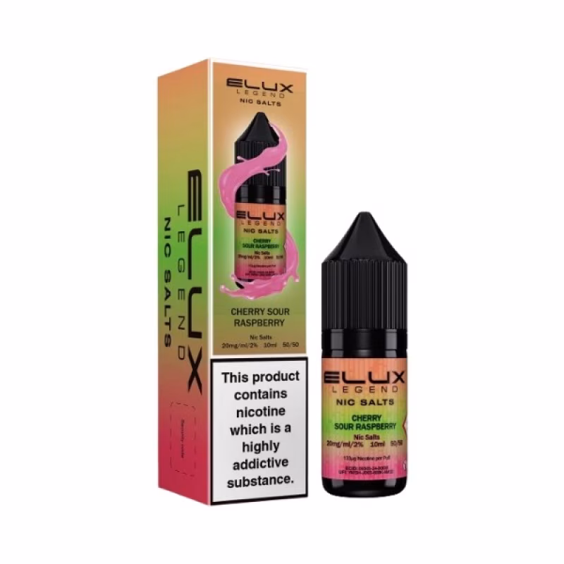 Cherry Sour Raspberry Nic Salt E-Liquid by Elux Legend