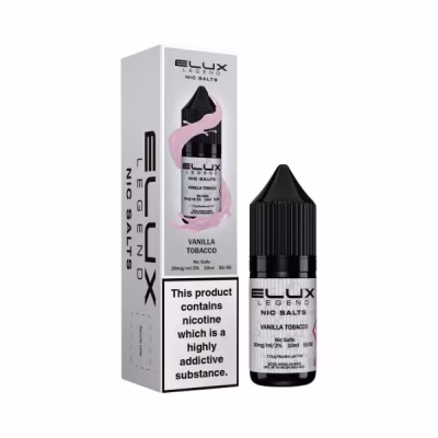 Vanilla Tobacco Nic Salt E-Liquid by Elux Legend