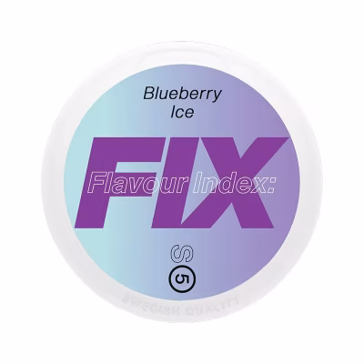 Blueberry Ice Nicotine Pouches by FIX