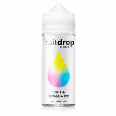 Citrus Lychee Ice Shortfill E-liquid by Fruit Drop 100ml